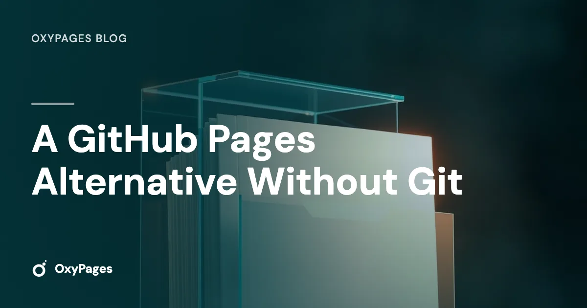 A GitHub Pages Alternative Without Git