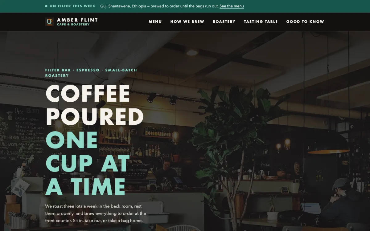Amber Flint Cafe