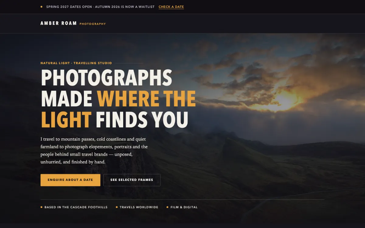Amber Roam Photographer