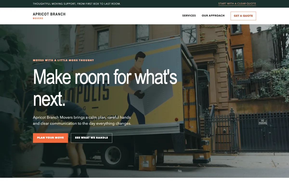 Apricot Branch Movers