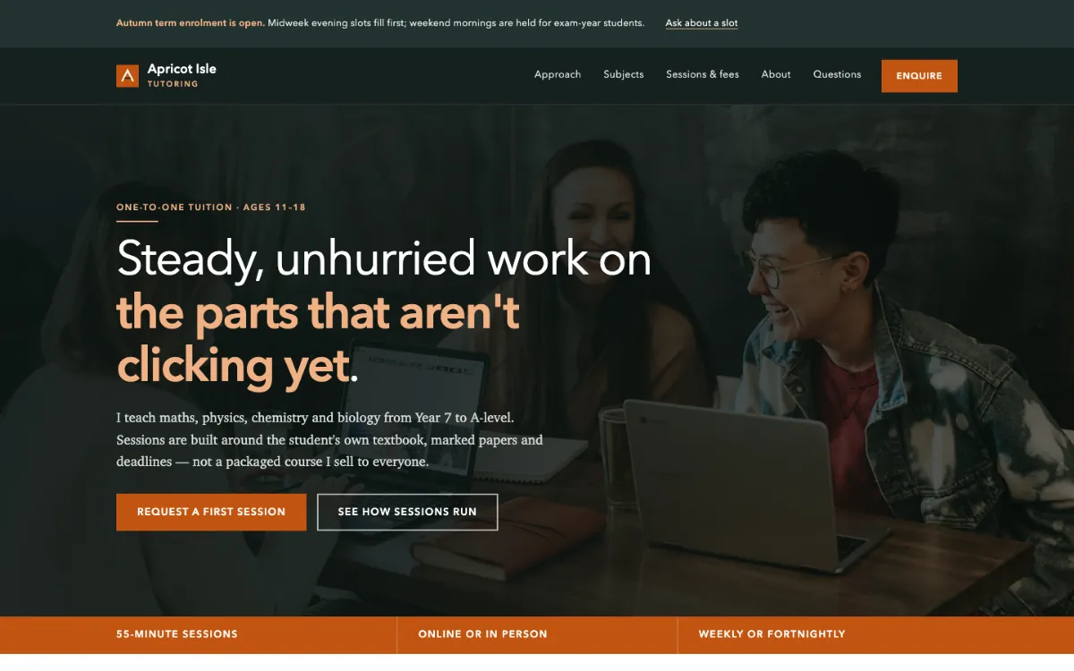 Apricot Isle Private Tutor