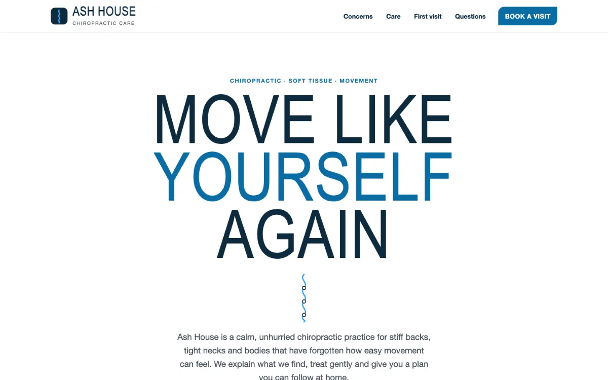Ash House Chiropractor