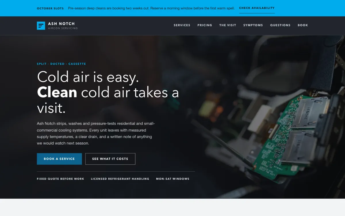 Ash Notch Aircon Servicing