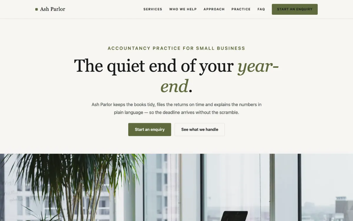 Ash Parlor Accountant