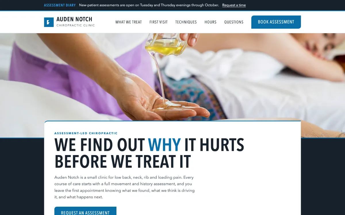 Auden Notch Chiropractor