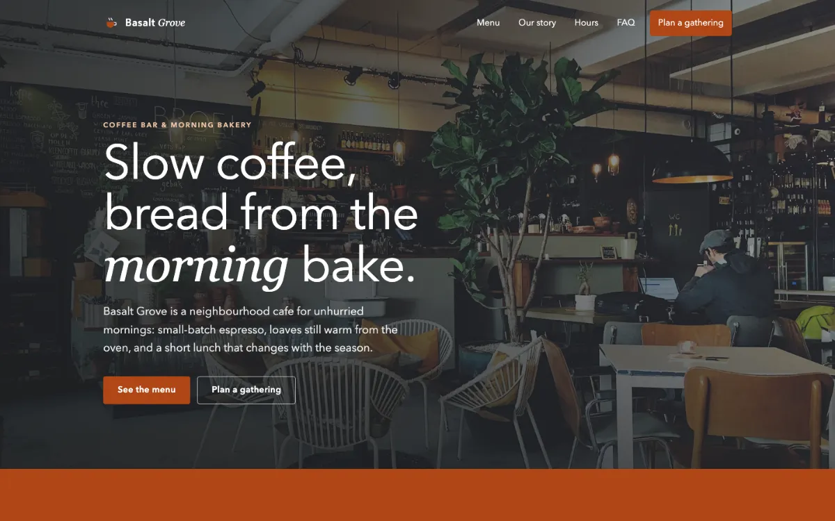 Basalt Grove Cafe