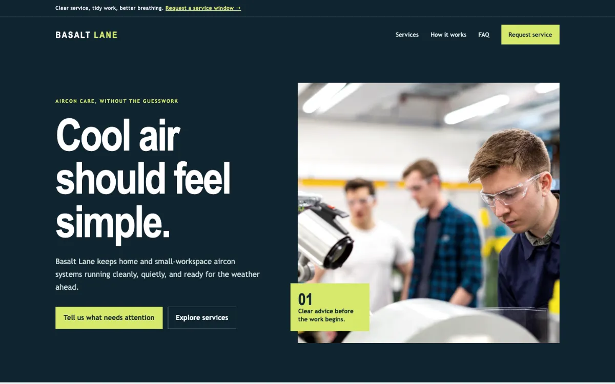 Basalt Lane Aircon Servicing