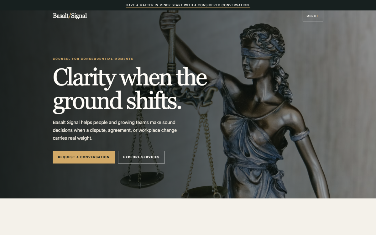 Basalt Signal Lawyer