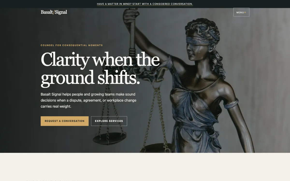 Basalt Signal Lawyer