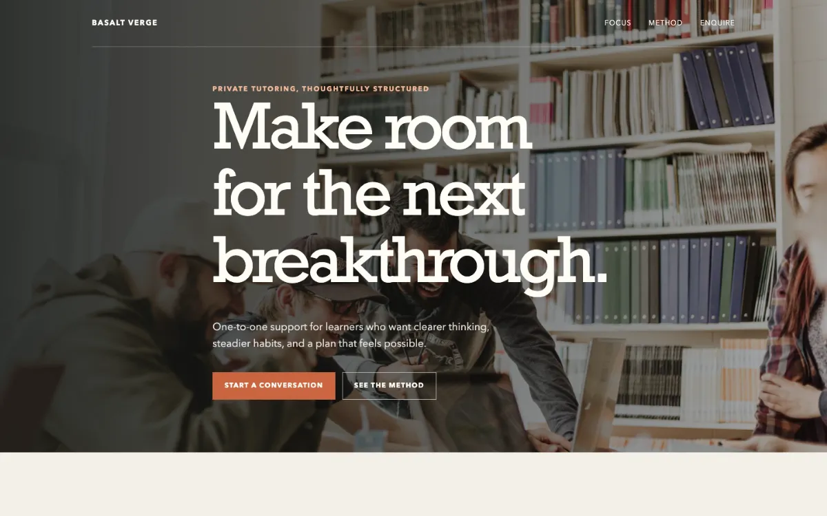 Basalt Verge Private Tutor