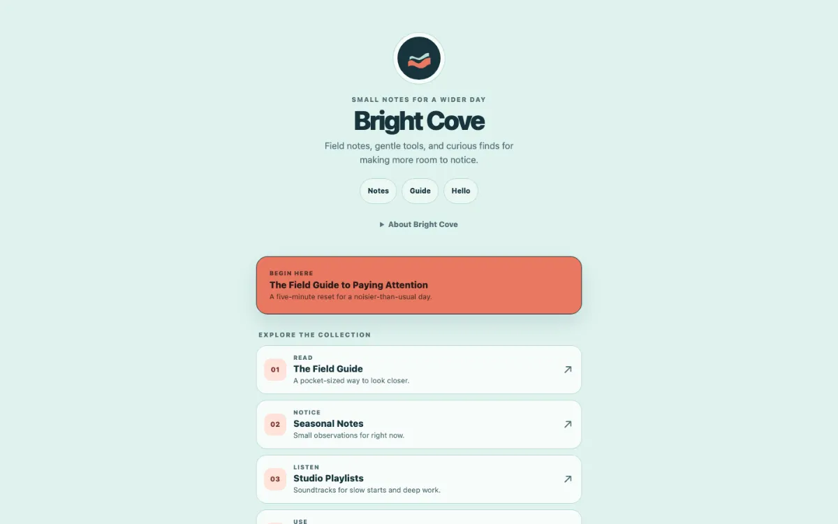 Bright Cove Link In Bio