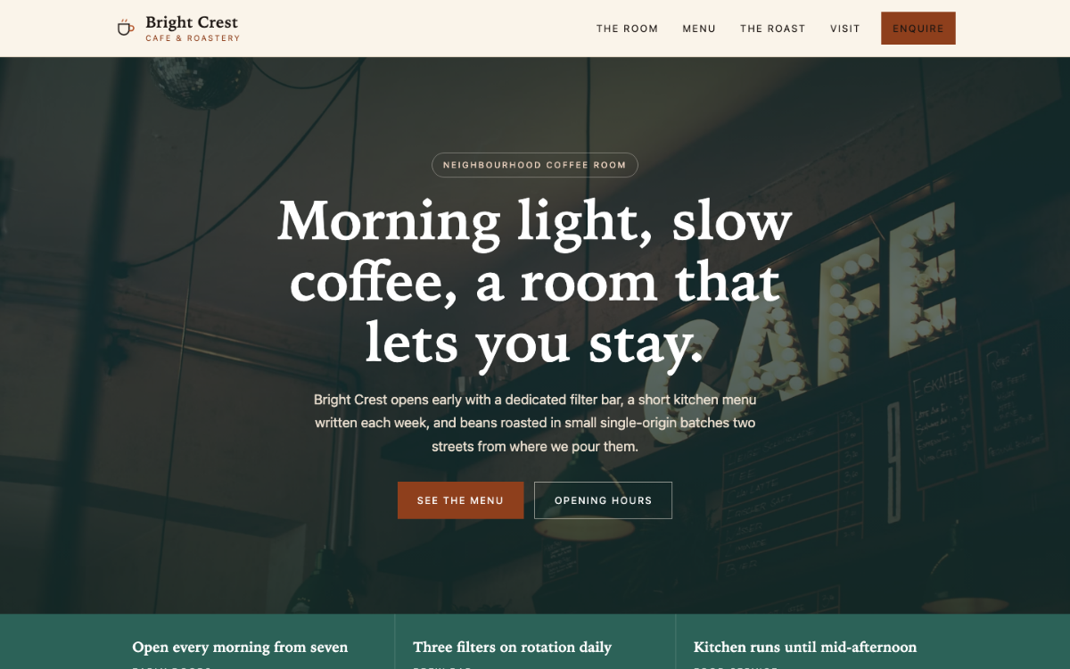 Bright Crest Cafe
