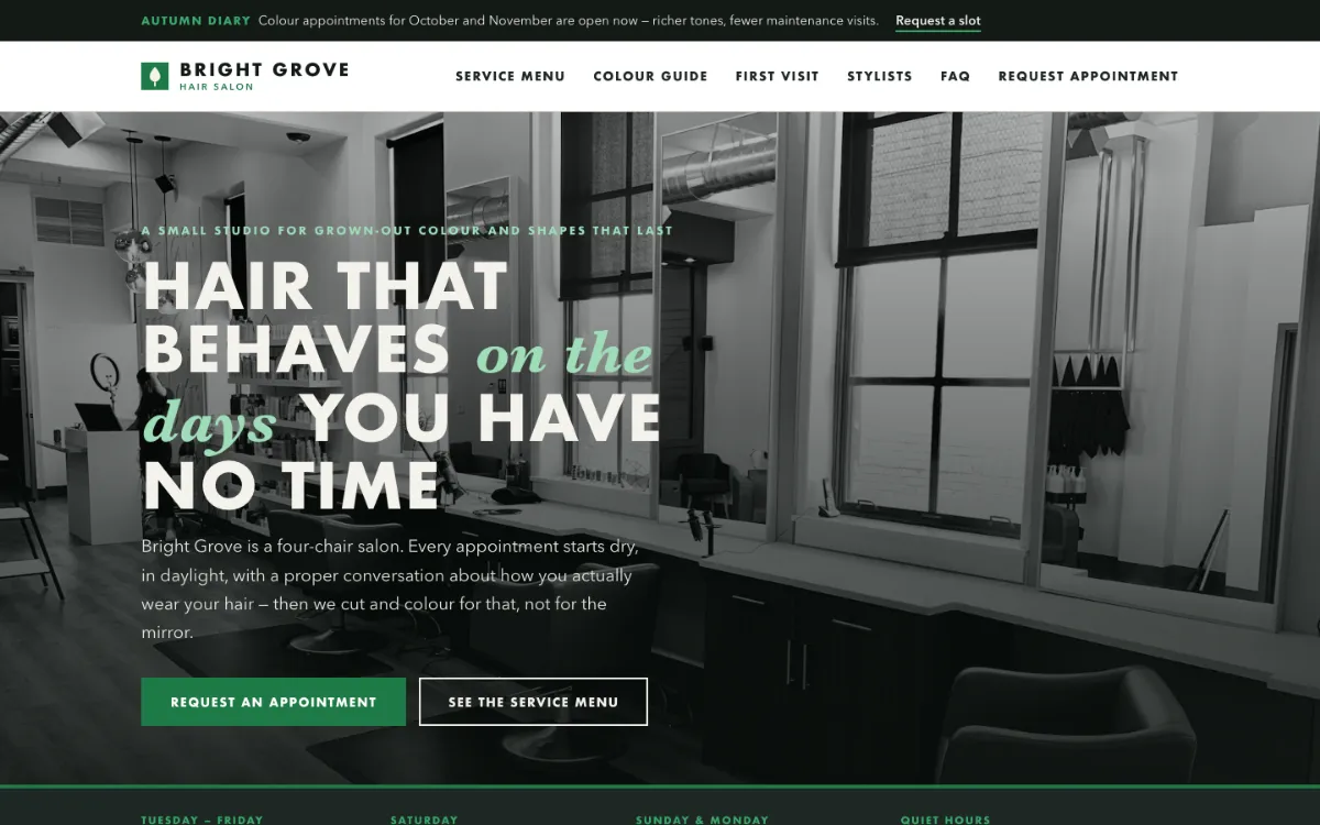 Bright Grove Hair Salon