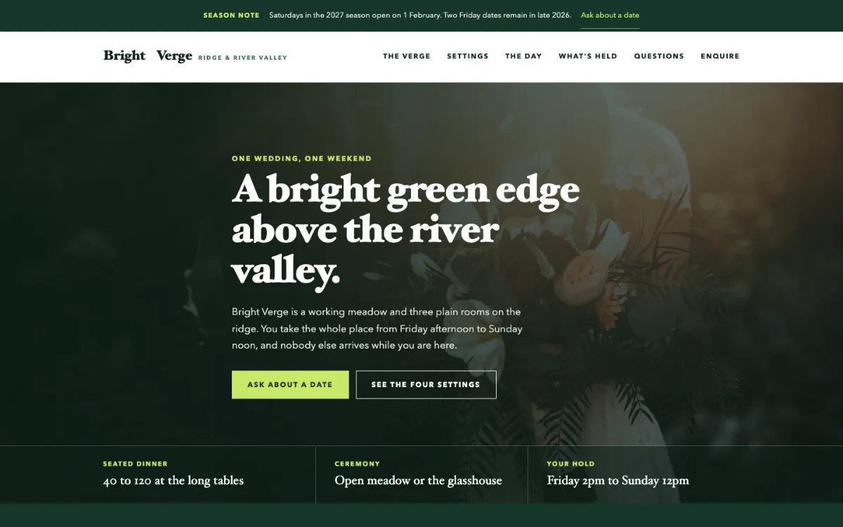 Bright Verge Wedding