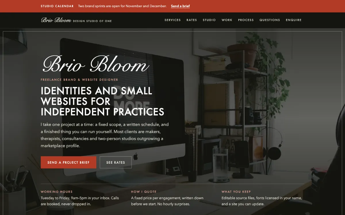 Brio Bloom Freelancer