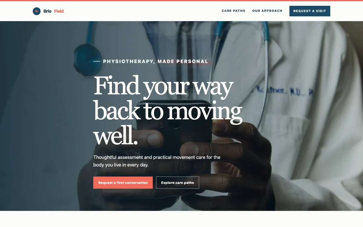 Brio Field Physiotherapist