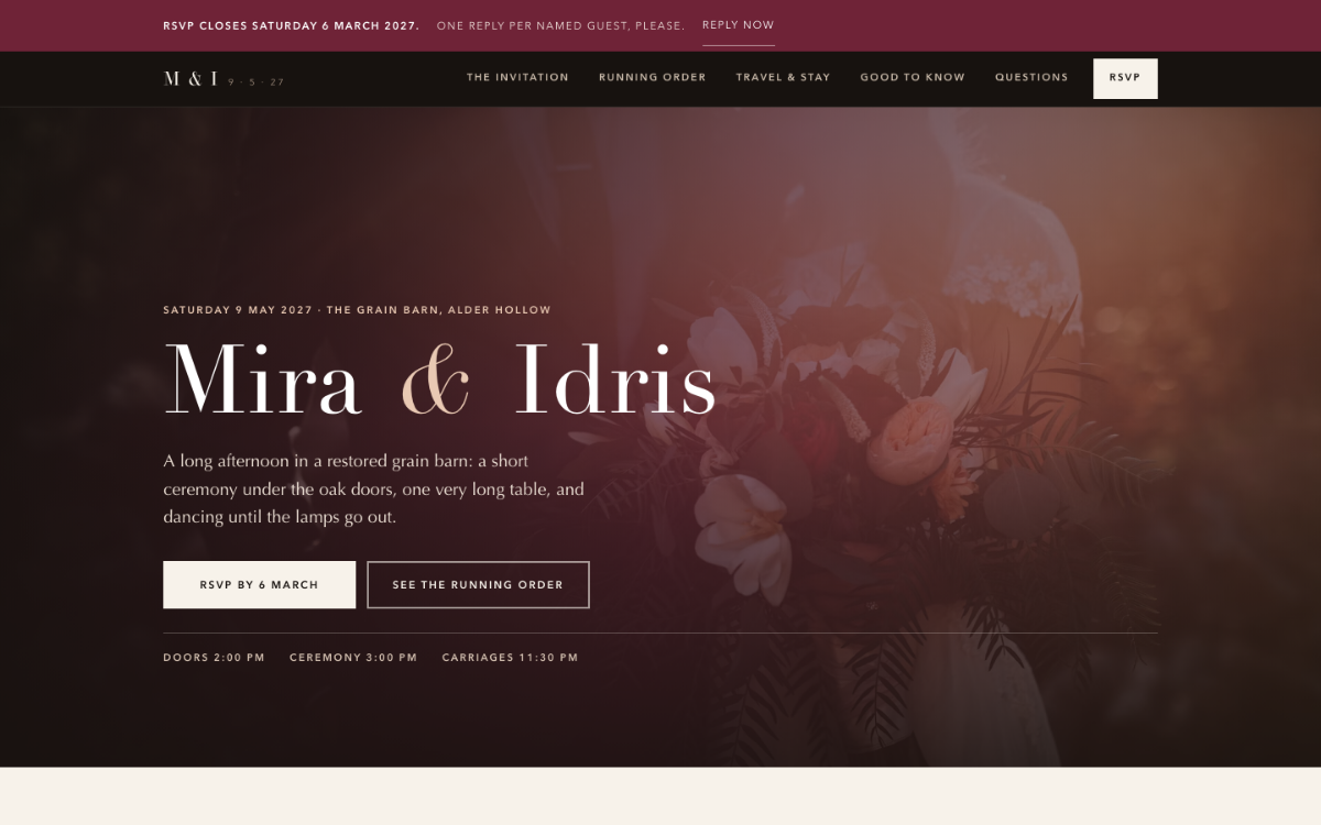 Brio Grain Wedding