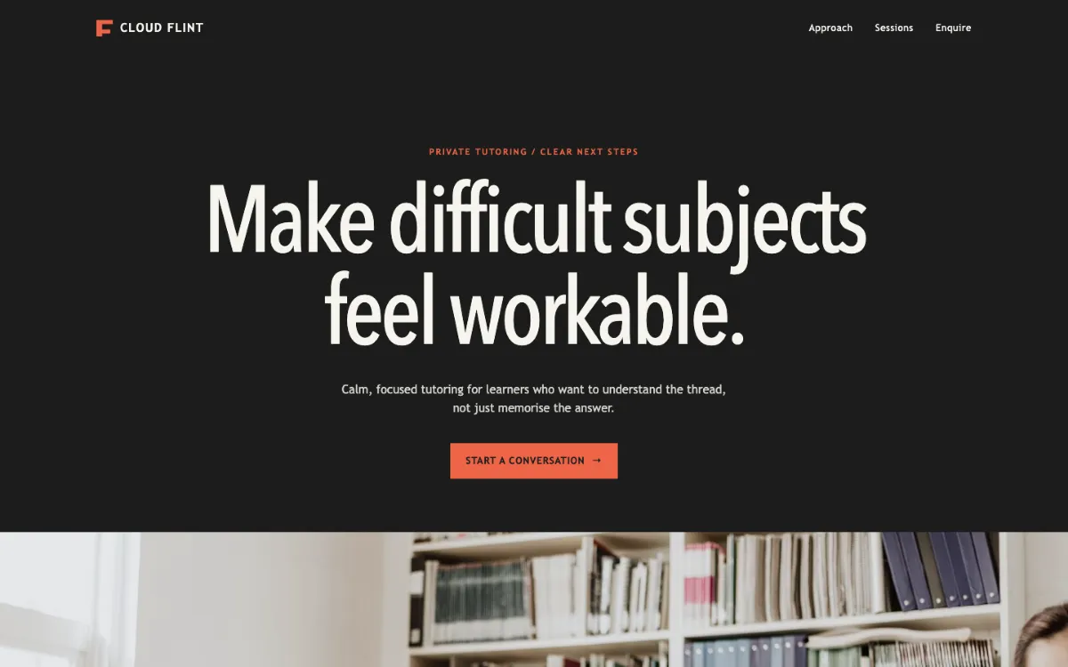 Cloud Flint Private Tutor