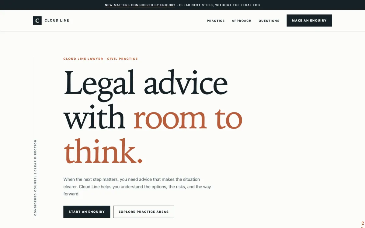 Cloud Line Lawyer