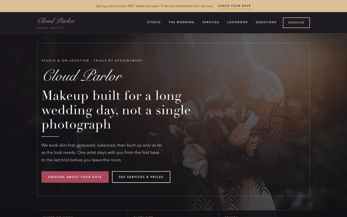 Cloud Parlor Bridal Makeup