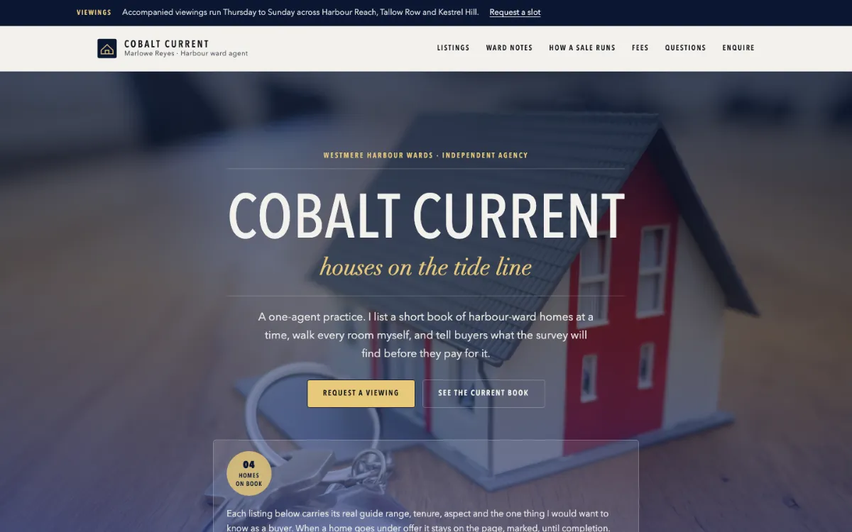 Cobalt Current Real Estate Agent