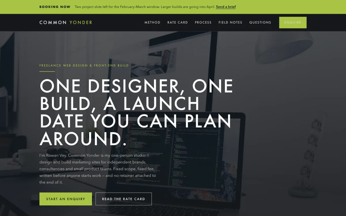 Common Yonder Freelancer