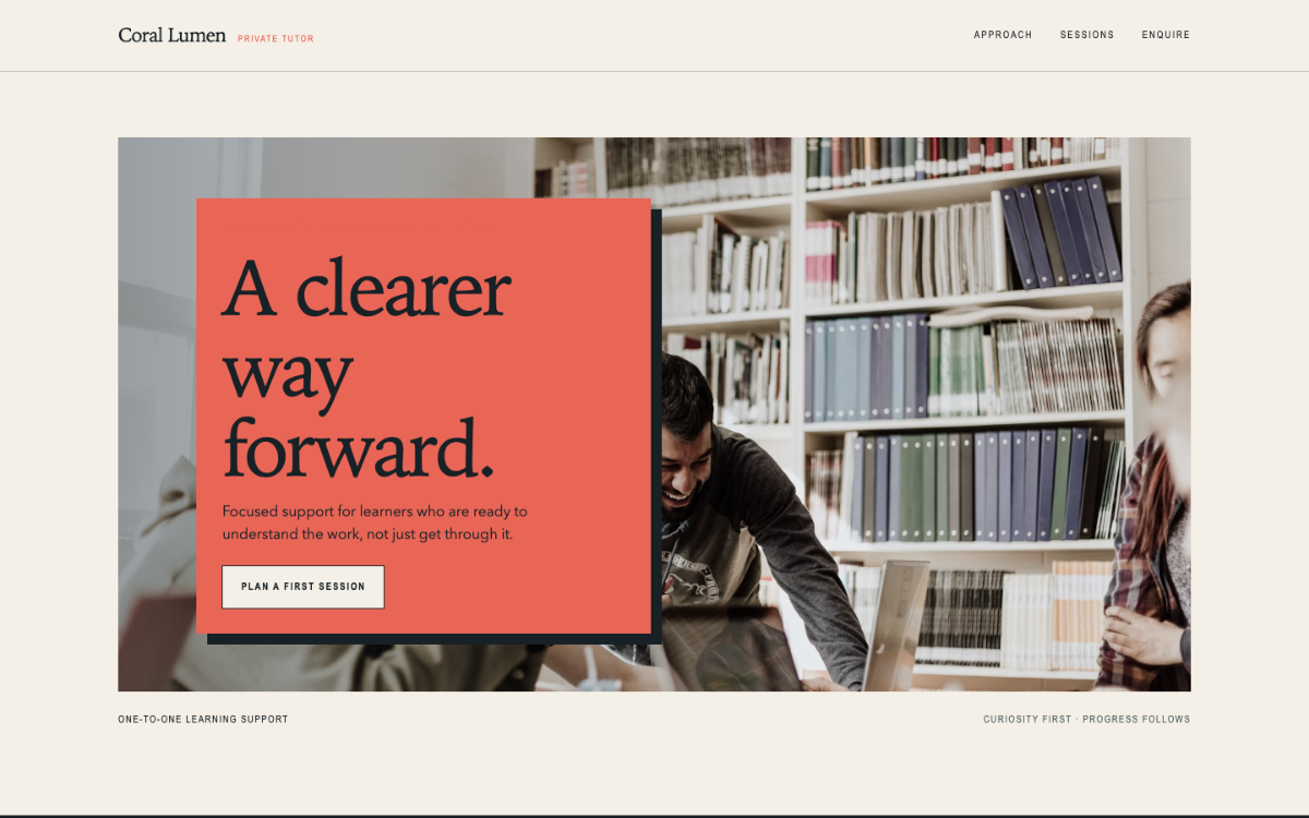 Coral Lumen Private Tutor