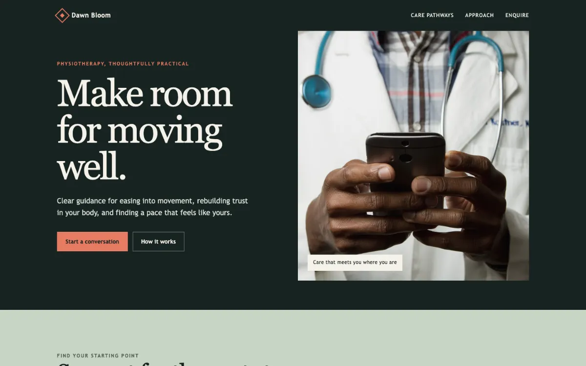 Dawn Bloom Physiotherapist