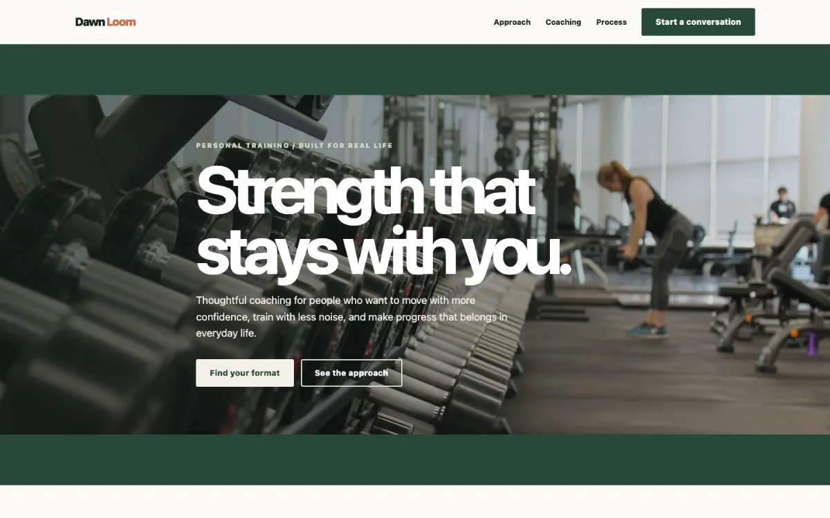 Dawn Loom Personal Trainer