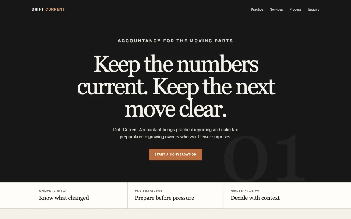Drift Current Accountant