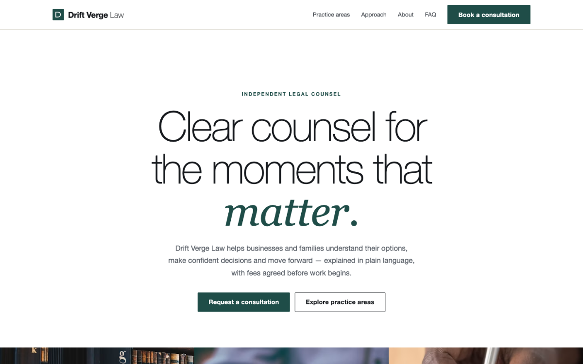 Drift Verge Lawyer