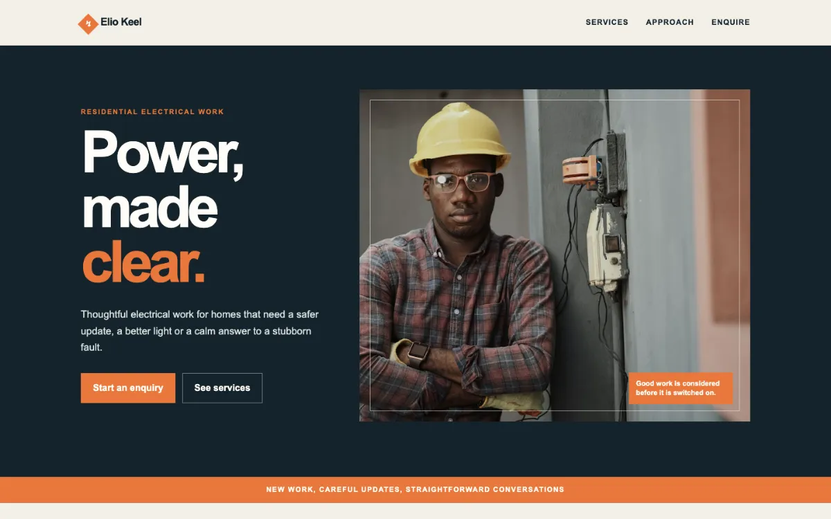Elio Keel Electrician