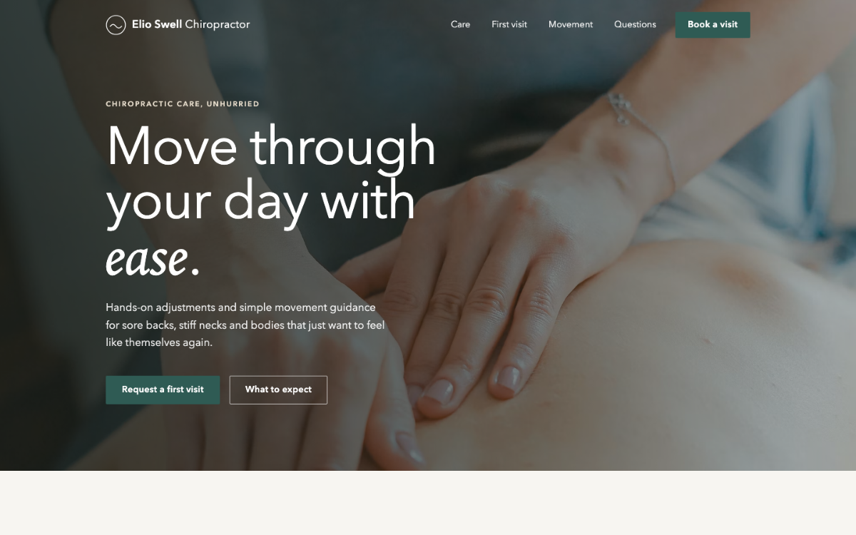 Elio Swell Chiropractor