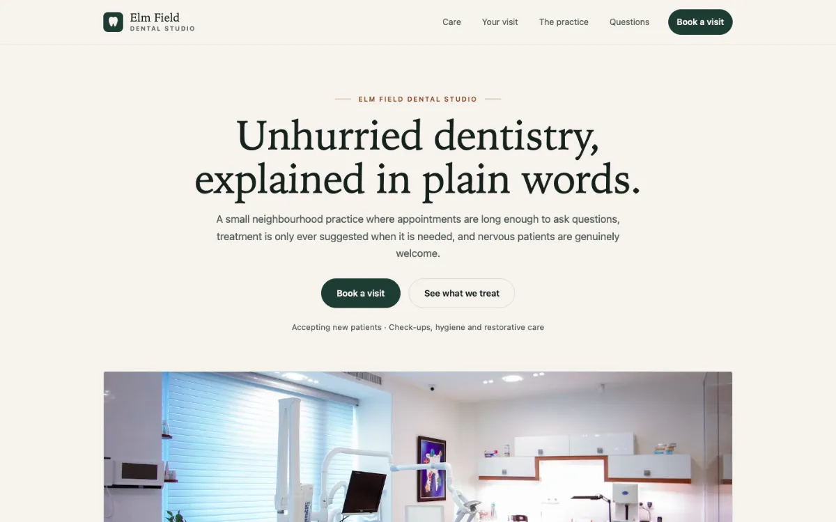 Elm Field Dentist
