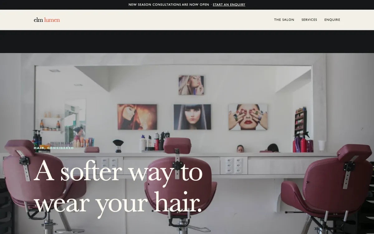 Elm Lumen Hair Salon