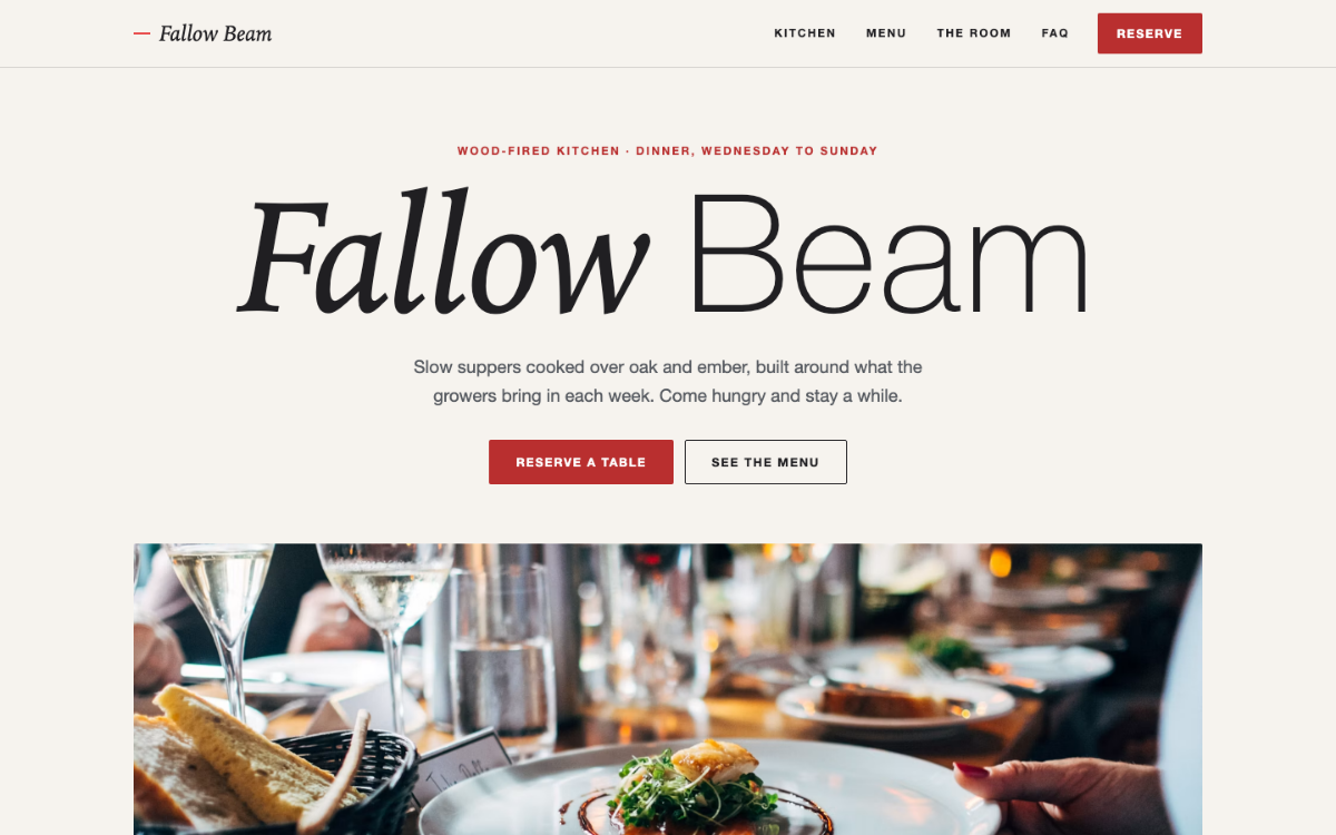 Fallow Beam Restaurant
