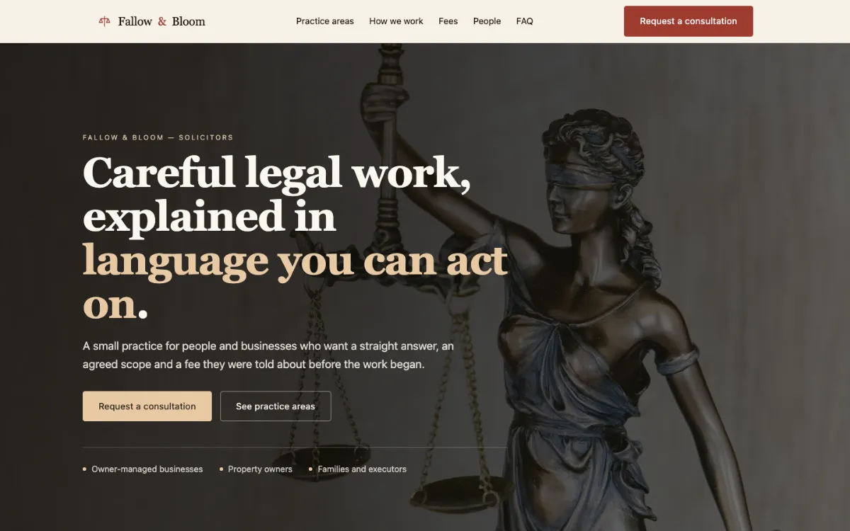 Fallow Bloom Lawyer