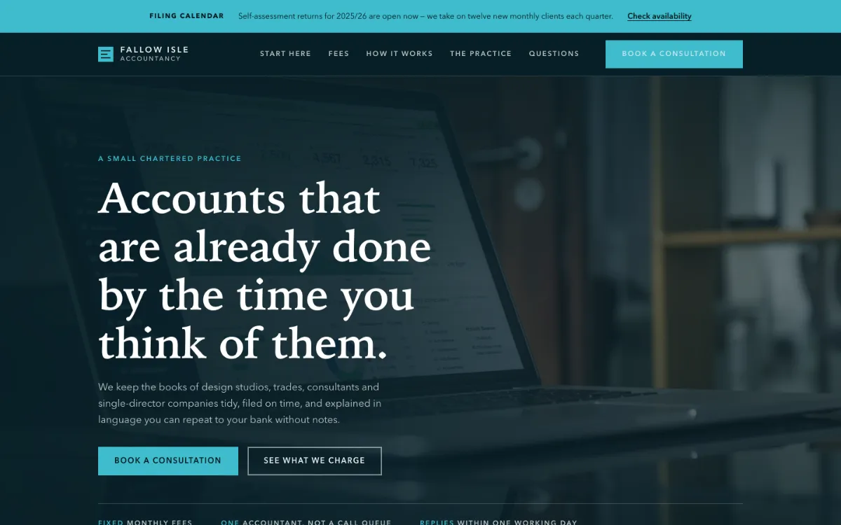 Fallow Isle Accountant