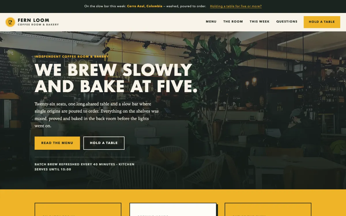 Fern Loom Cafe