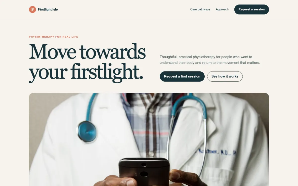 Firstlight Isle Physiotherapist