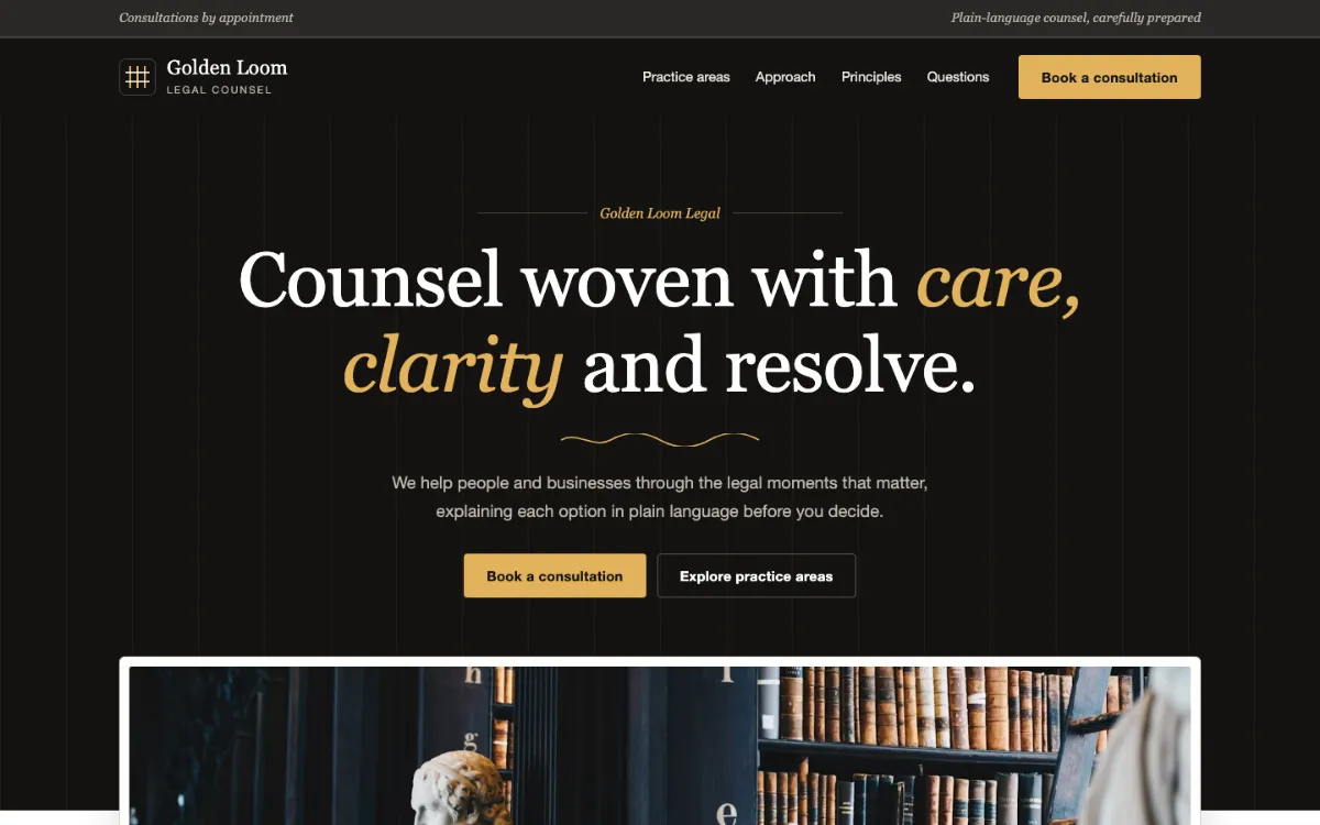 Golden Loom Lawyer