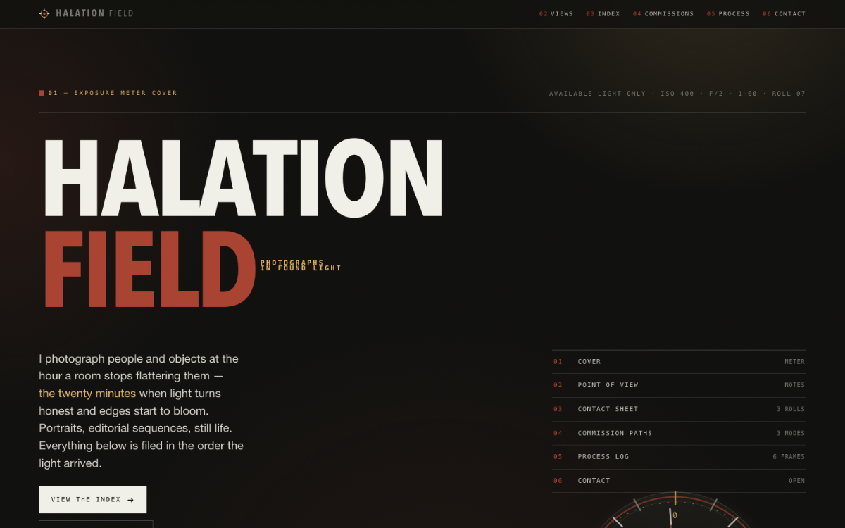 Halation Field