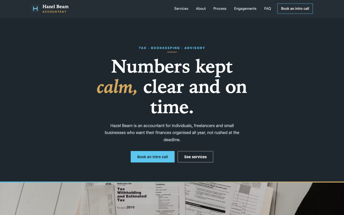 Hazel Beam Accountant