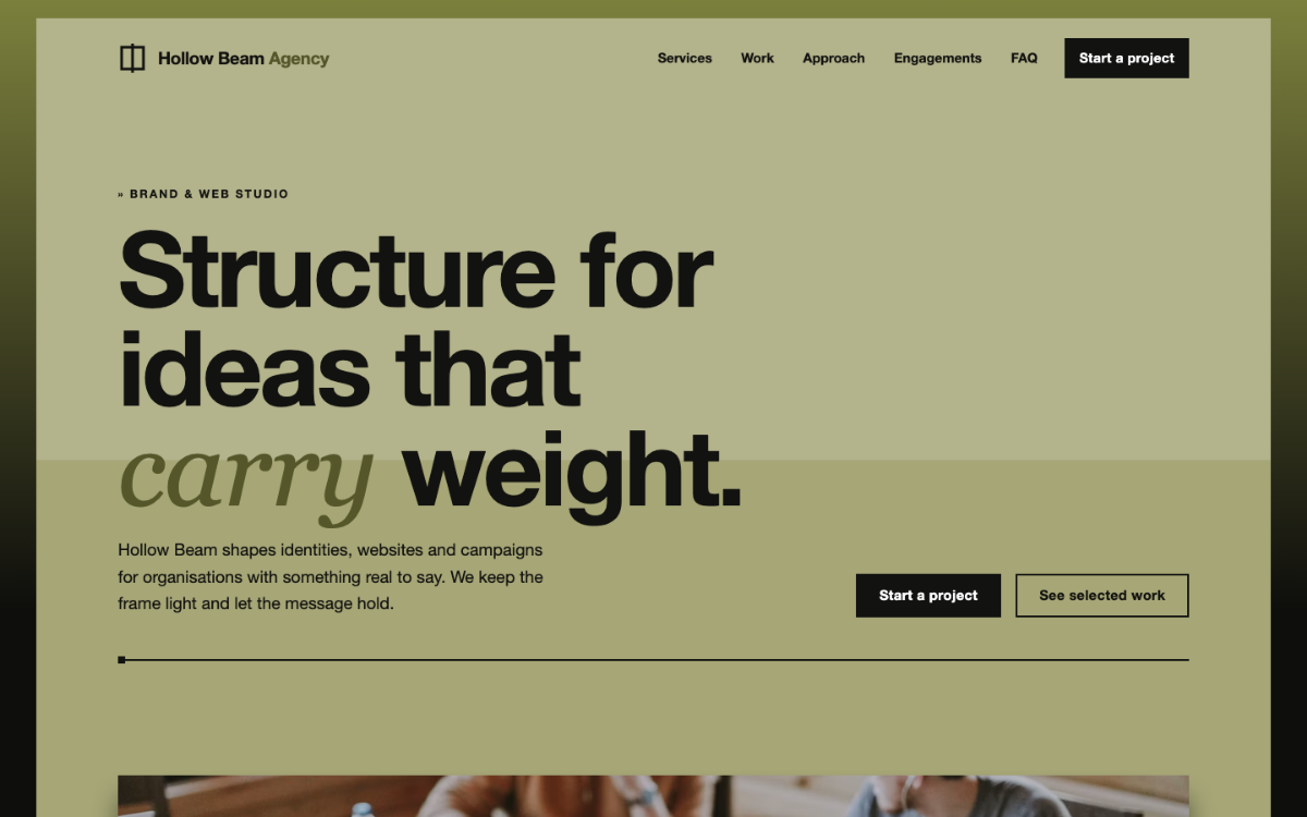 Hollow Beam Agency