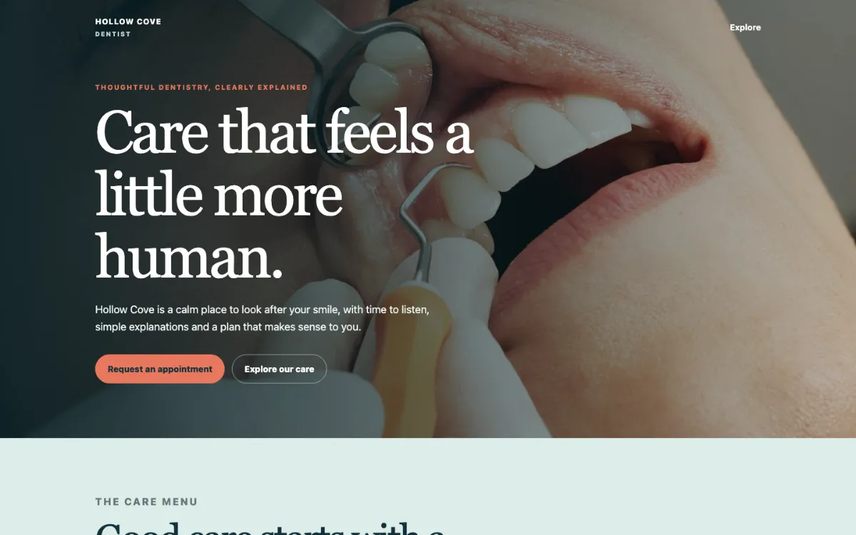 Hollow Cove Dentist
