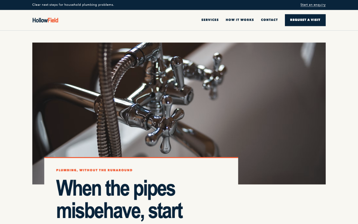 Hollow Field Plumber
