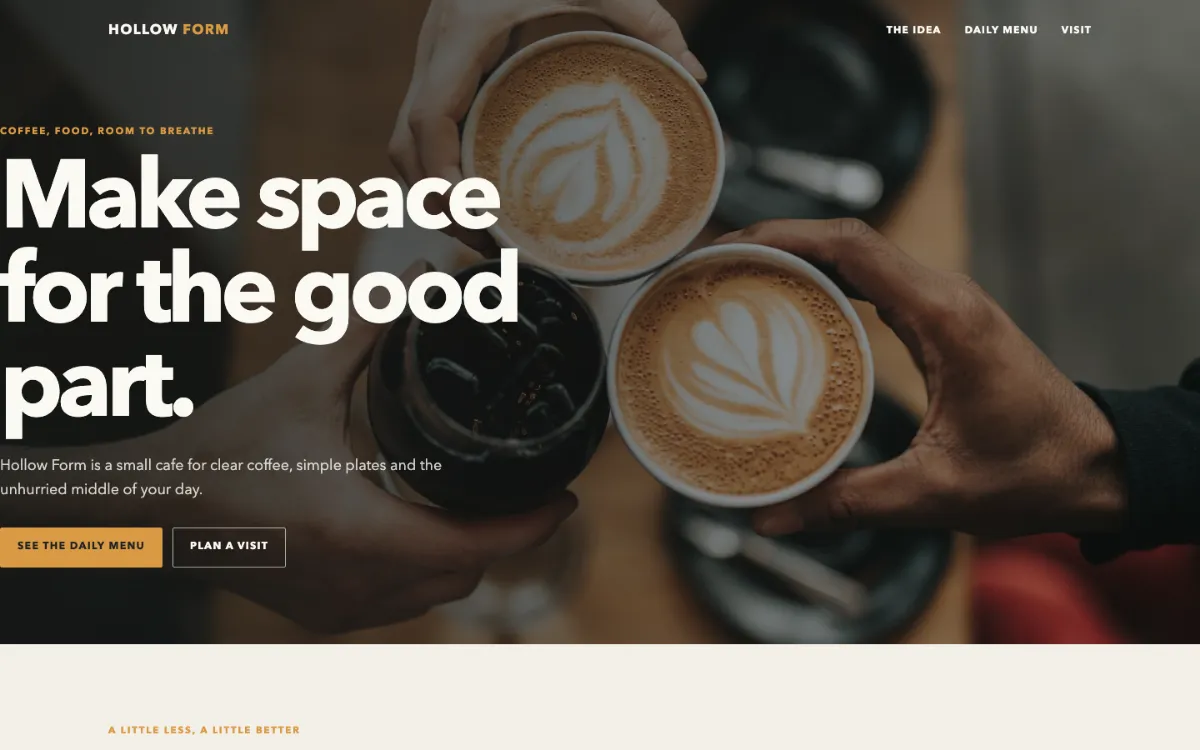 Hollow Form Cafe