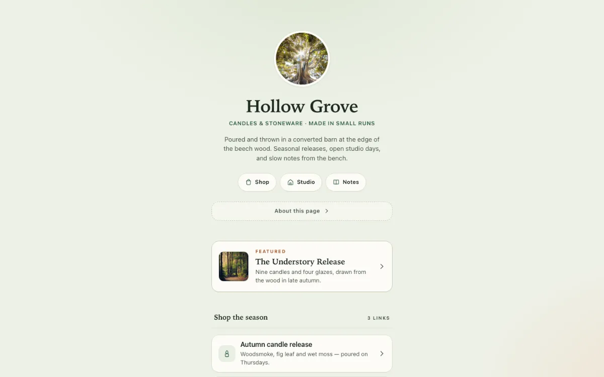 Hollow Grove Link In Bio