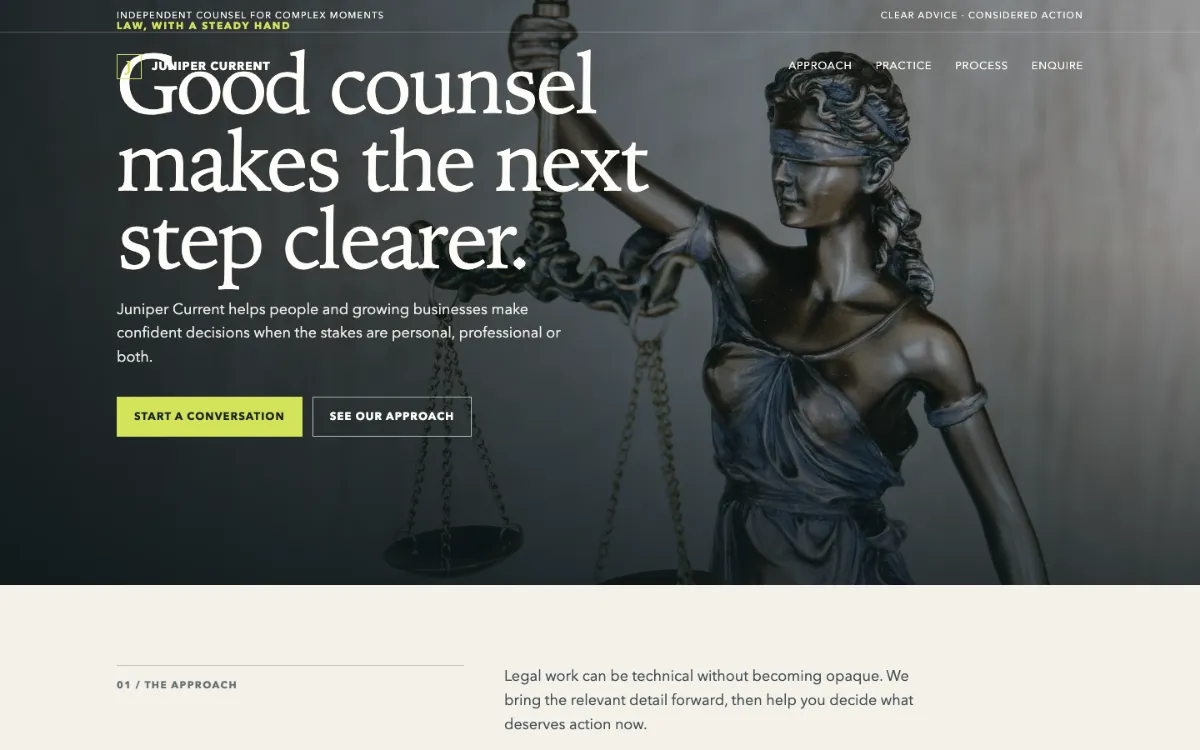 Juniper Current Lawyer