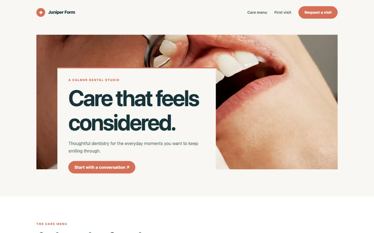 Juniper Form Dentist